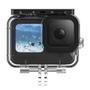 Caixa Estanque para GoPro Hero 12 / 11 / 10 / 9 Black com Tampa Extra - Telesin Imagem de Caixa Estanque para GoPro Hero 12 / 11 / 10 / 9 Black com Tampa Extra - Telesin