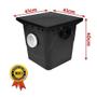 Imagem de Caixa gordura com cesto grande standard 42lt preta metasul
