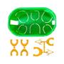 Imagem de Caixa Luz Drywall Dryfix Tigre 4x2 Verde C/12pc