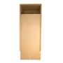 Imagem de Caixa Madeira Mdf Com Tampa Deslizante 52,5Cm X 19,5Cm