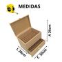 Imagem de Caixa Maleta Para Esmalte Com 120 Divisórias Em Mdf Cru