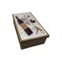 Imagem de Caixa Mini Chandon Tampa de Sapato 1 Div Wine Not 25x15x8 Kit 10un Mdf Pintado Adesivado