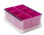 Imagem de Caixa Organizadora C/6 Porta Objetos  Rosa - dello