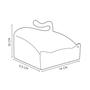 Caixa Organizadora Gatinho Porta Treco Pet 3mm - Abstratta Imagem de Caixa Organizadora Gatinho Porta Treco Pet 3mm