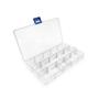 Imagem de Caixa Organizadora Retangular 17.6X10.2X2.2Cm 15 Divisórias
