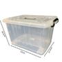Imagem de Caixa Organizadora Transparente Container Plasnew N4 38,2L
