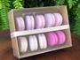Imagem de Caixa para 10 Macarons com Berço Ref. M10BCK Kraft - 10,5x14,5x5cm - 1 Unidade - San Felipo Rizzo Confeitaria