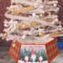Imagem de Caixa para Árvore de Natal com Estampa de Rudolph - Enfeites de Natal
