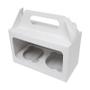 Imagem de Caixa Para Cupcake Duplo C/visor 16x8x10cm C/10 Unidades