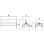 Imagem de Caixa para ferramentas 3 gavetas, alcas flexiveis tramontina