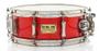 Imagem de Caixa Pork Pie Aged Firethorne Red Maple 14x5,5 com hardware envelhecido incendiado (Made in USA)
