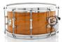 Imagem de Caixa Pork Pie Cherry Pie Bubinga 14x7 com aros Stick Saver Hoops e casco em Cherry (Made in USA)