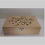 Imagem de caixa porta esmaltes MDF cru 70 lugares