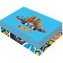 Imagem de Caixa Presente com Tampa HOT Wheels Retangular G 25X20X8,5CM  Conjunto com 3