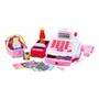 Imagem de Caixa Registradora Com Acessórios E Calculadora Rosa Dm Toys