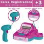 Imagem de Caixa Registradora De Brinquedo Infantil C/ Acessórios E Som