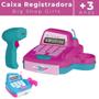 Imagem de Caixa Registradora De Brinquedo Infantil C/ Acessórios E Som