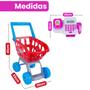 Caixa Registradora Infantil Mercadinho e Carrinho de Compras 30 peças - ATENTU Imagem de Caixa Registradora Infantil Mercadinho e Carrinho de Compras 30 peças