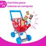 Caixa Registradora Infantil Mercadinho e Carrinho de Compras 30 peças - ATENTU Imagem de Caixa Registradora Infantil Mercadinho e Carrinho de Compras 30 peças