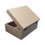 Imagem de Caixa Retangular com Dobradiça 27X17X10,5cm MDF