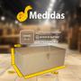 Imagem de Caixa Retangular com Dobradiça e Fecho 26x14x10 Mdf Madeira