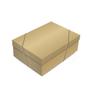 Imagem de Caixa Retangular com Tampa Glam Gold P 24x18x8 - 10 Un