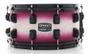 Imagem de Caixa RMV FiberTech Pink Wood Burst 14x8 Casco Híbrido com Aros Inoxidáveis 1,7mm (Exclusiva)