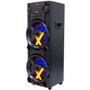 Imagem de Caixa Som Amplificada Bluetooth 1300W Rms Woofer Mp3 Usb Led Tws Bivolt ACA 1300 New X