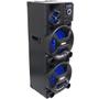 Imagem de Caixa Som Amplificada Bluetooth 1400W Rms Woofer Bivolt Led Usb ACA 1402 Titan Black 2 Microfones