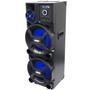 Imagem de Caixa Som Amplificada Bluetooth 1400W Rms Woofer Bivolt Usb Led ACA 1402 Titan Black 2 Microfones