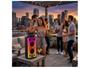 Imagem de Caixa Som Amplificada Bluetooth Full LED Torre c/ 3 vias / 800W TWS Polyvox / Entrada para Microfone e Guitarra / Autonomia de Bateria