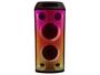 Imagem de Caixa Som Amplificada Bluetooth Full LED Torre c/ 3 vias / 800W TWS Polyvox / Entrada para Microfone e Guitarra / Autonomia de Bateria