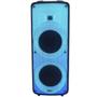 Imagem de Caixa Som Amplificada Portátil Bluetooth 2000W Rms Show de Leds Woofer Usb Amvox Aca 2000 Party Vox