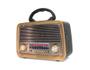 Imagem de Caixa Som Antiga Radio Portátil Retro Bluetooth Am Fm Sd Usb