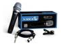 Imagem de Caixa Som Ativa E Passiva + Microfone Lyco Pedestal Karaoke Lazer Voz Loja Gourmet Forte Home Bar Área
