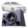 Imagem de Caixa Som Automotivo Trio Completa Subwoofer Vw Virtus