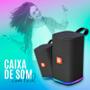 Imagem de Caixa Som Bluetooth Led Rgb Usb Micro Sd Fm Soundbox