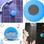 Imagem de Caixa som bluetooth resistente agua cs-a6bt mini azul exbom