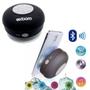 Imagem de Caixa som bluetooth resistente agua cs-a6bt mini preto exbom