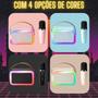 Imagem de Caixa Som Com Microfone Infantil Caixinha Bluetooth Karaoke