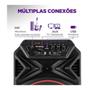 Imagem de Caixa Som Connect Bluetooth Amplificada Portátil 250W 8 Usb