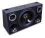 Imagem de Caixa Som Trio Dupla Completa Subwoofer + Taramps Tl 1500