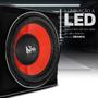 Imagem de Caixa Som Trio Shutt 3 Lados 600w RMS Subwoofer Beatz 12 Pol + Driver + Tweeter Grave Toca Muito LED