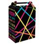 Imagem de Caixa Surpresa Festa Neon - 9x5x13cm - 8 unidades - Festcolor - Rizzo Embalagens