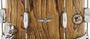 Imagem de Caixa Tama Star Walnut Shell 14x8 Roasted Japanese Chestnut (Made in Japan) com aros Die-Cast