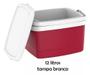 Imagem de Caixa Termica 12L Cooler Alça Bebidas Vermelha Soprano