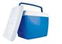 Imagem de Caixa Termica Azul Branco Cooler 6L C/Alça 8 latinhas Mor