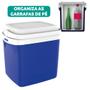 Imagem de Caixa Térmica Cooler 22 L Azul Tropical - Soprano