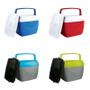 Imagem de Caixa Térmica Cooler 26 Litros Capacidade 35 Latas Para Bebidas Lanches Manter Gelado Praia Pesca Piscina Camping Churrasco