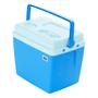 Imagem de Caixa Térmica Cooler 26 litros com termômetro digital e Certificado de Calibração para Transporte de Vacinas Medicamentos Alimento Bebidas